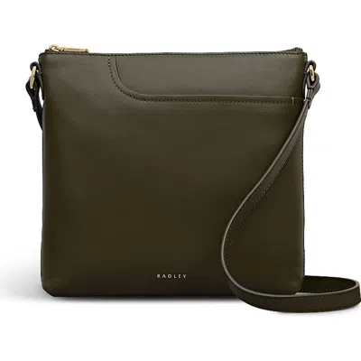 Radley Pockets Small Ziptop Crossbody Bag In Green