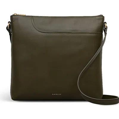 Radley Pockets Large Ziptop Crossbody Bag In Green
