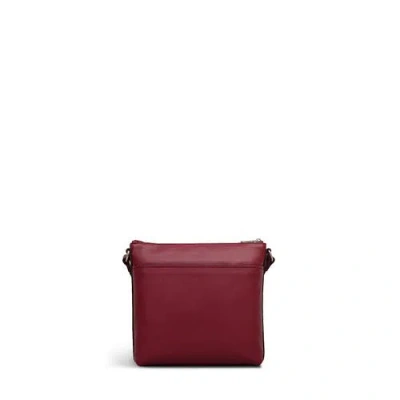 Radley Pockets Small Ziptop Crossbody Bag In Burgundy