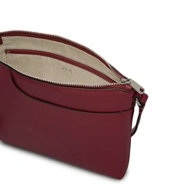 Radley Pockets Small Ziptop Crossbody Bag In Burgundy