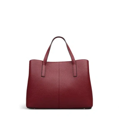 Radley Dukes Place Medium Ziptop Satchel Bag In Red