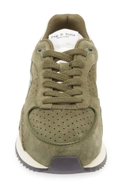 Rag & Bone Rb Drift Runner Sneakers Olvsd In Green
