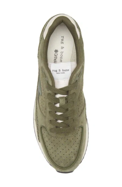 Rag & Bone Rb Drift Runner Sneakers Olvsd In Green