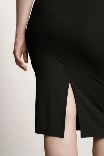 Nom Maternity Feel Good Nursing Nightgown In Black