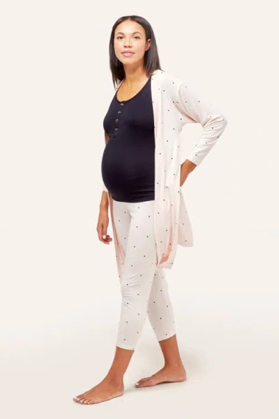 Nom Maternity Second Skin Maternity Robe In White