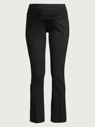 Nom Maternity London Pant 4 Way Stretch In Black