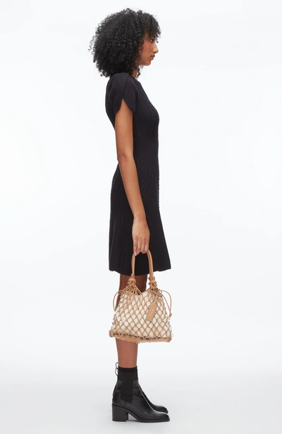 3.1 Phillip Lim Faux Fur Macrame Mini Sac