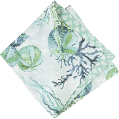 C & F Home C&f Home Shorecrest Napkin, Set Of 6 In Multi