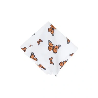 C & F Home C&f Home Monarch Butterfly Napkin, Set Of 6 In Multi