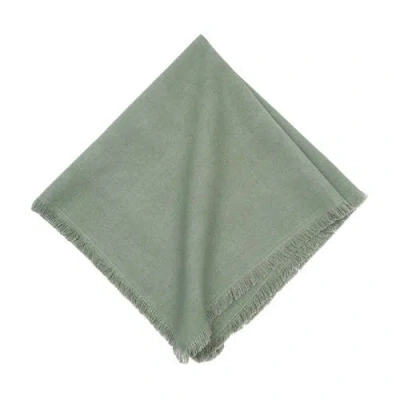 C & F Home C&f Home Frayed Aspen Napkin Set Of 6 In Green