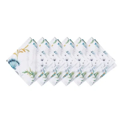 C & F Home C&f Home Marlowe Sound Cotton Napkin Machine Washable Set Of 6 Decor In Multi