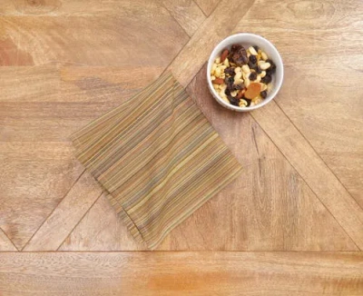 C & F Home C&f Home Cedar Stripes Napkin Set Of 6 In Brown