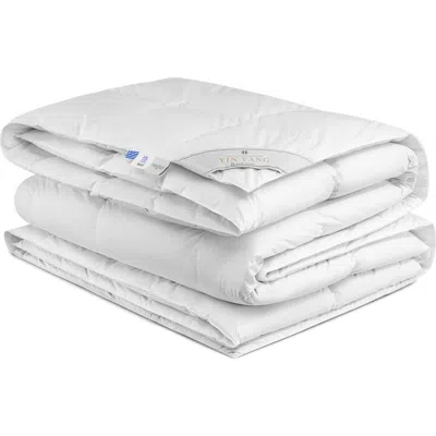 Togas Yin Yang Siberian Goose Down Comforter In Multi