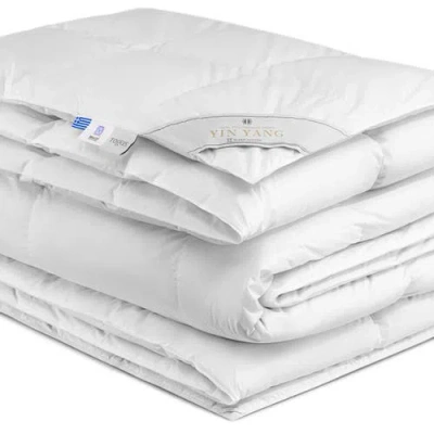 Togas Yin Yang Siberian Goose Down Comforter In Multi