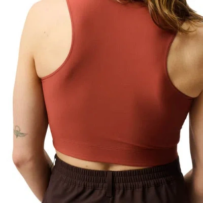 Hikerkind Performance Base Tank Top In Brown