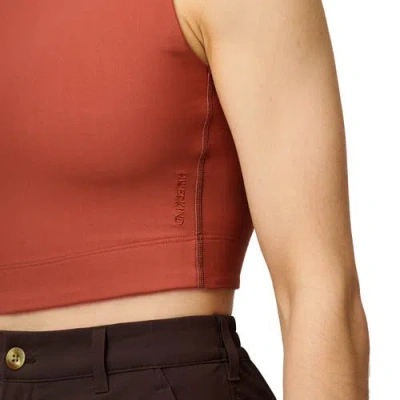 Hikerkind Performance Base Tank Top In Brown