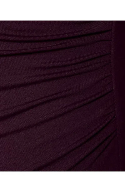 Lands' End Womens Chlorine Resistant Shirred One Shoulder One Piece Swimsuit Removable Adjustable St In Black