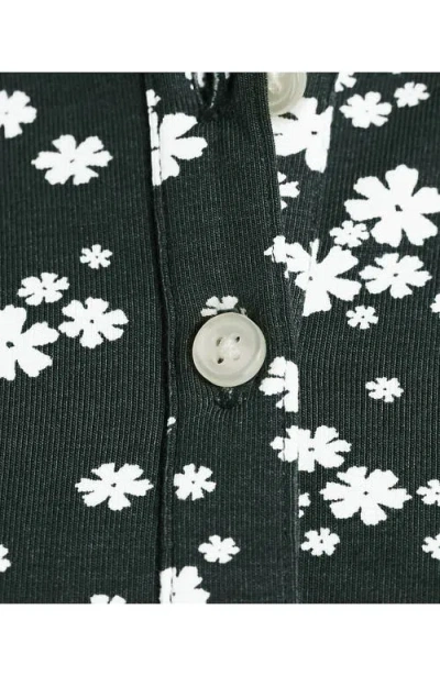 Lands' End Petite Knit 2 Piece Pajama Set In Green