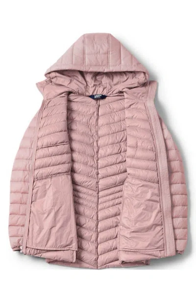 Lands' End Ultralight Packable Down Jacket In Pink