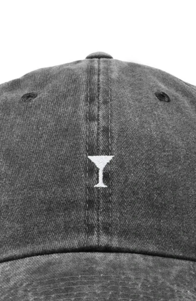Dalix Lil Martini Dad Cap In Black
