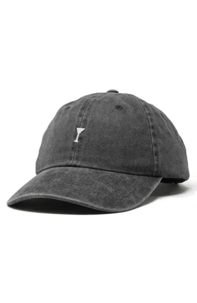 Dalix Lil Martini Dad Cap In Black