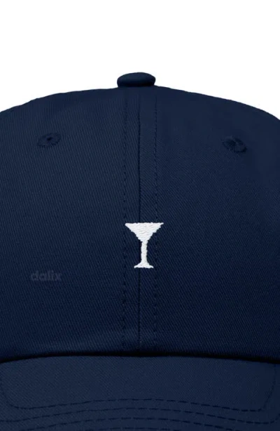 Dalix Lil Martini Dad Cap In Blue