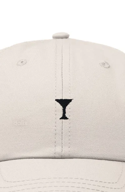 Dalix Lil Martini Dad Cap In Sand