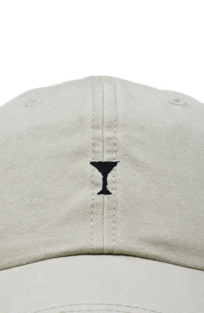 Dalix Lil Martini Dad Cap In White