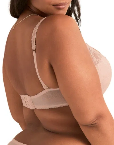 Adore Me Alexiane Push Up Balconette Bra In Neutral