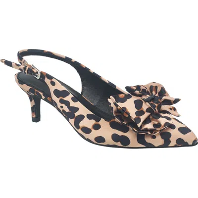 French Connection Quinnbow Slingback Kitten Heel In Multi