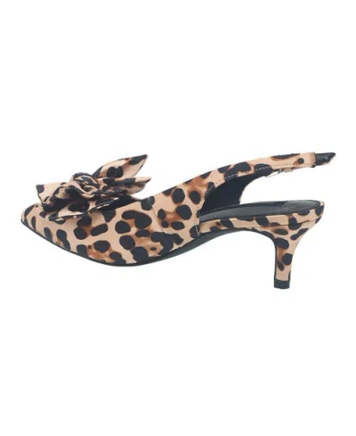 French Connection Quinnbow Slingback Kitten Heel In Multi