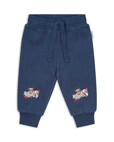 Huxbaby Boys' Aviator Huxbear Track Pants - Baby, Little Kid In Blue