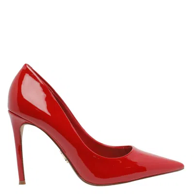 Steve Madden Noir Pointed Toe Pump In Red