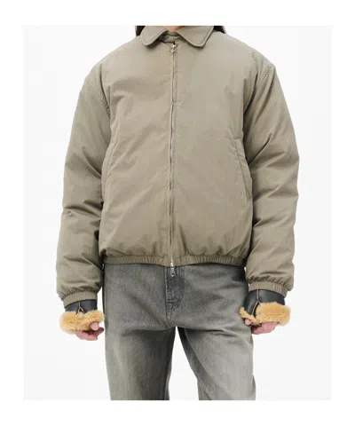 Our Legacy Avenue Puffa Jacket In Solaro Fabric In Green