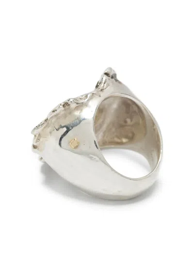 纯银钻石簇戒指