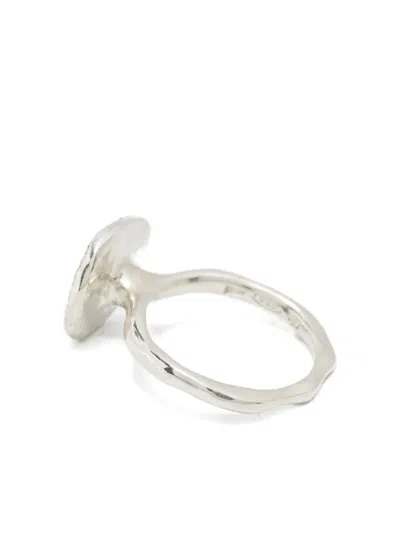 纯银 MARCIA 钻石戒指