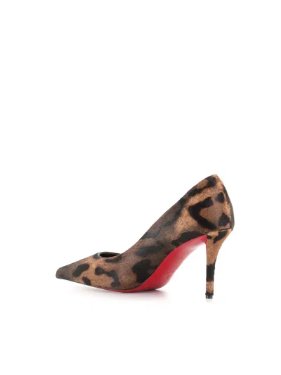 Christian Louboutin Miss Z Pony Skin Pumps With Leopard Print In Animal Print