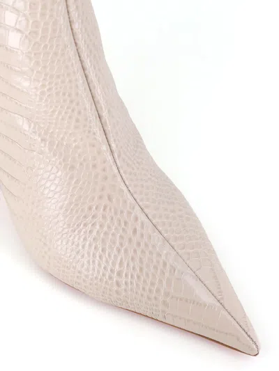 Christian Louboutin Ankle Boot Miss Z Booty 80 In Neutral