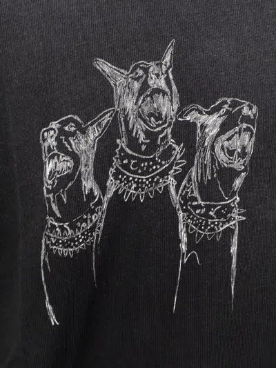 Represent Hand Drawn Thoroughbred T-shirt In Black