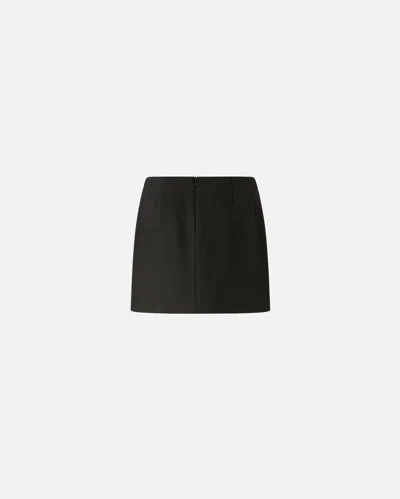 Pinko Memory Mini Skirt In Black