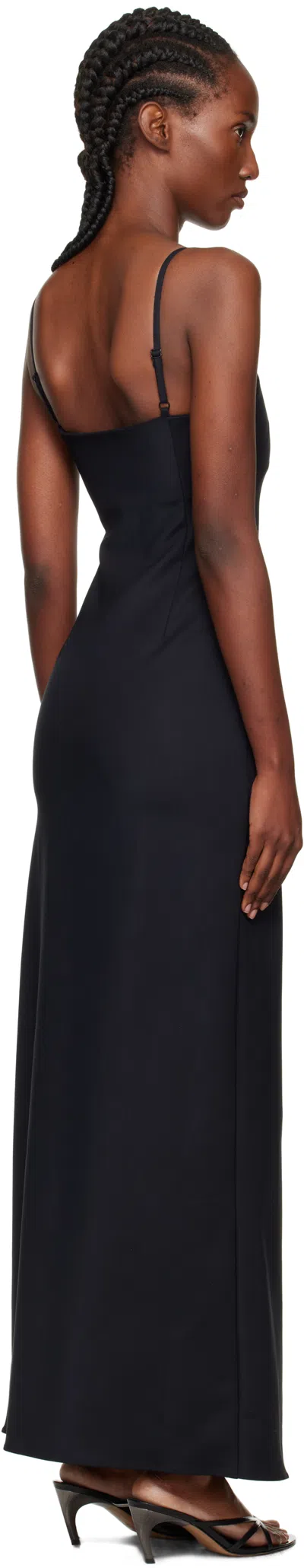 Coperni Garter Belt Dress In Black