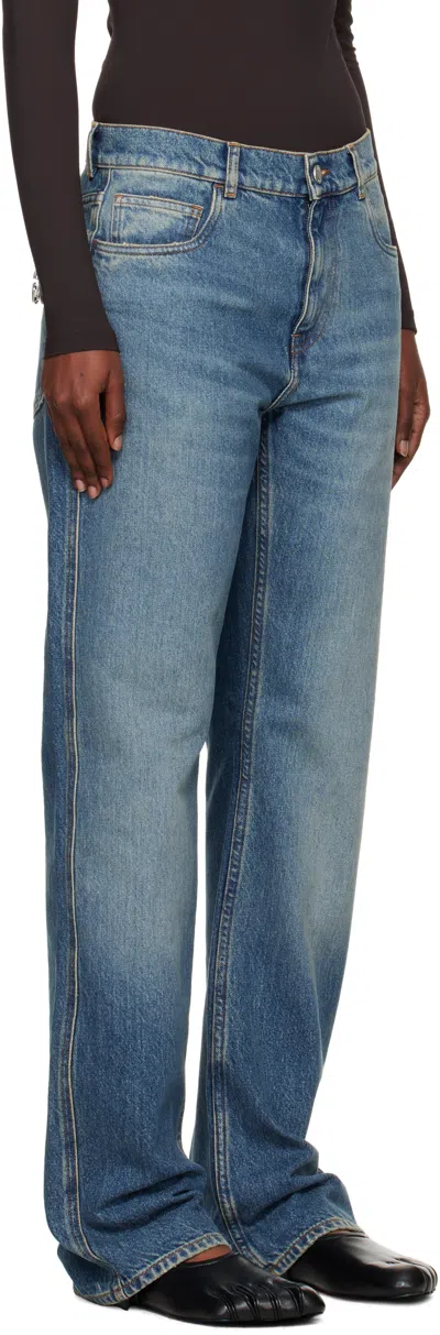 Coperni Five Pocket Jeans In Blue