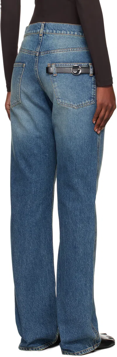 Coperni Five Pocket Jeans In Blue