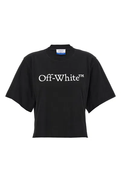 Off-white Off White Logo T Shirt In Black