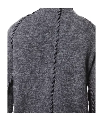 Thom Krom Alpaca-blend Sweater In Gold
