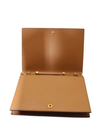 Pre-owned Celine Medium Frame Shoulder Bag In Brown