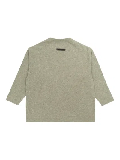 Essentials Logo-print T-shirt In Green