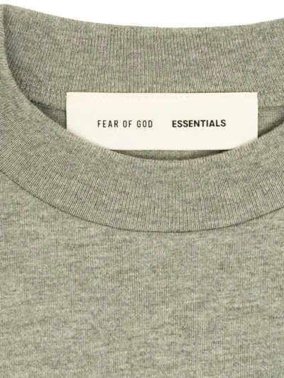 Essentials Logo-print T-shirt In Green