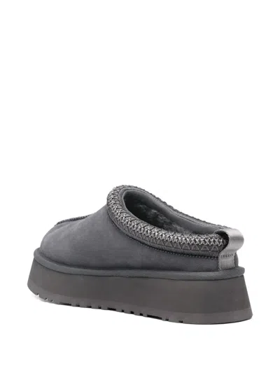 Ugg Tazz Ii Suede Mules Platform Style In Gray