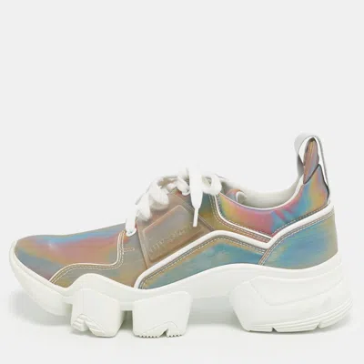 Pre-owned Givenchy Multicolor Polyurethane Jaw Low Top Sneakers Size 39